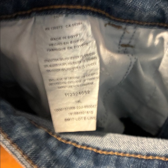 Lee Blue Jeans Women’s 18 Long High Rise Skinny - Picture 8 of 9